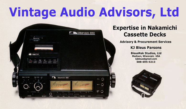 BleusNak Cassette Deck & Audio Advisor